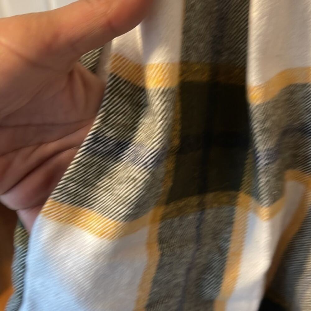 Brushed Flannel Heavyweight Button Down Flannel S… - image 7